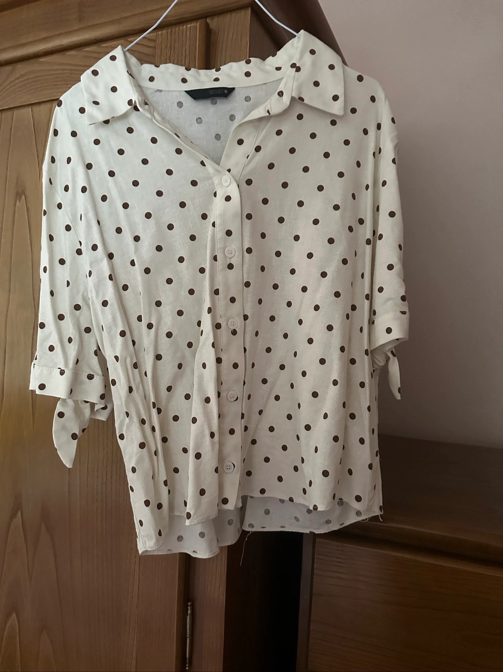 Camisa Bolinhas Zara